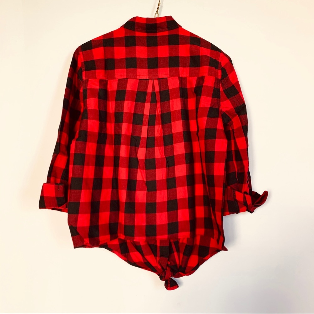 Flannel Popover Shirt in Buffalo Check Size S - Picture 4 of 4
